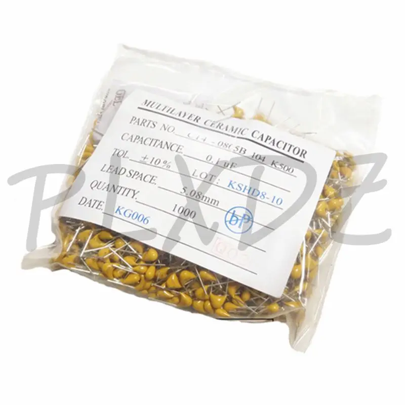 100 Uds 50V condensador cerámico monolítico 10PF ~ 10UF 22PF 47NF 220NF 1NF 4,7 UF 1UF 100NF 330NF 0,1 UF 102 104 105 106 103 473 334 - imagen 4