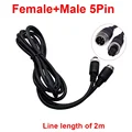 5Pin female male