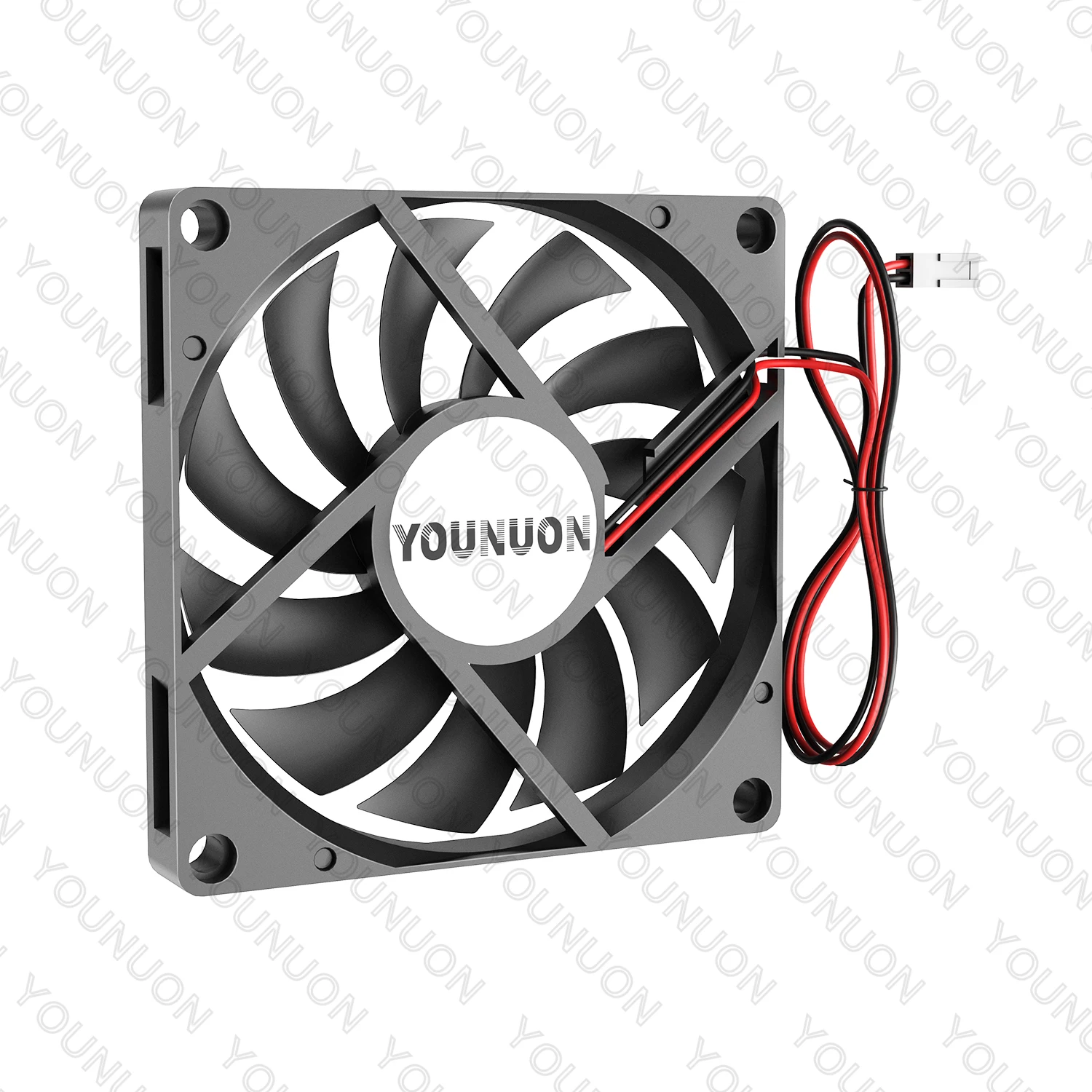 2 uds 5V USB 80MM ventilador de refrigeración doble bola/rodamiento de manga 80x80x10mm DC ventilador de refrigeración sin escobillas 80mm 8010 PC portátil ventilador enfriador Axial - imagen 4