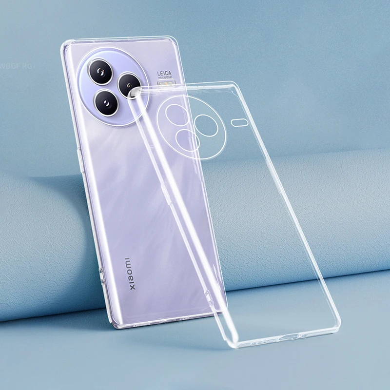 Funda protectora transparente para cámara Original de teléfono Xiaomi Civi 5 Pro 5Pro 5G, Funda trasera de silicona suave TPU a prueba de golpes, Funda Carcas - imagen 2