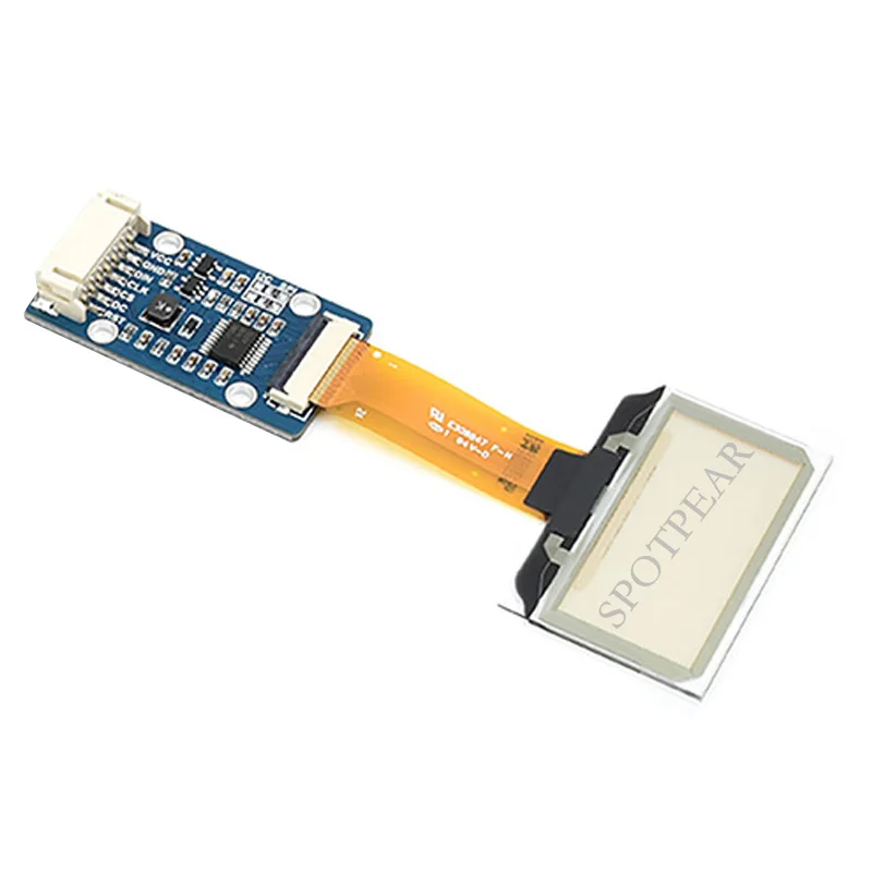 Pantalla OLED azul transparente de 1,51 pulgadas, interfaz SPI/I2C para Arduino Raspberry Pi STM32, 128x64 - imagen 4