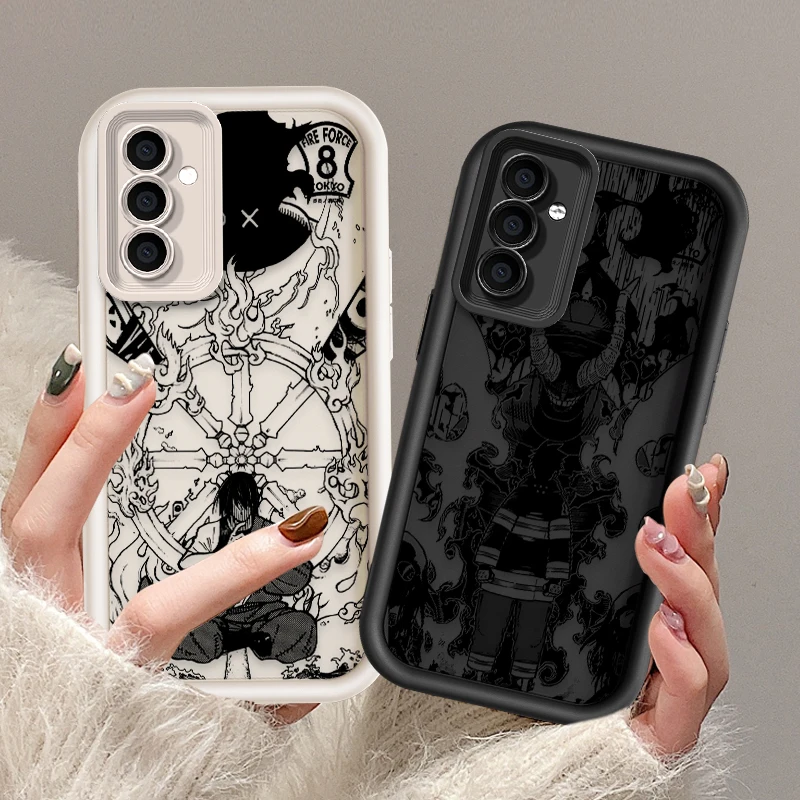 Funda de teléfono de Anime Fire Force para Redmi Note 13, 12, 11, 10, 9 Pro Plus, 5G, POCO F3, F4, F5, X3, X4, X5, GT - imagen 2