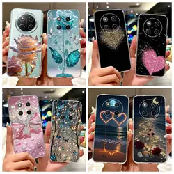 Honor Magic7 Lite / X9C Smart – Funda Silicona Pintada Transparente