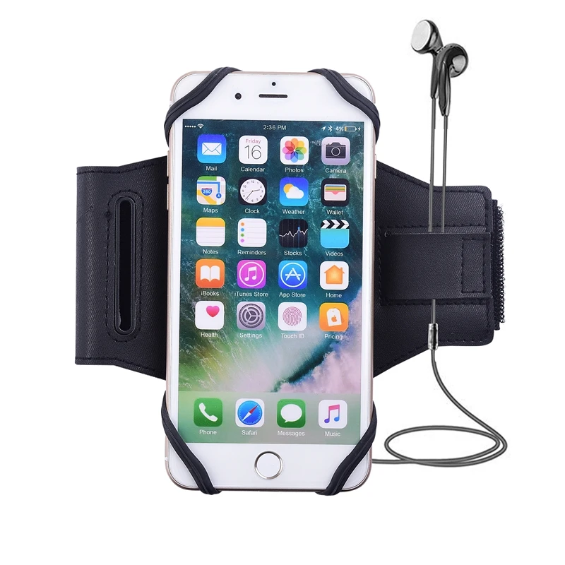 Brazalete magnético Universal, funda deportiva para correr, soporte para teléfono para IPhone 16, 15, 14, 13, 12, 11 Pro, brazalete Samsung S25 S24 S23 - imagen 4