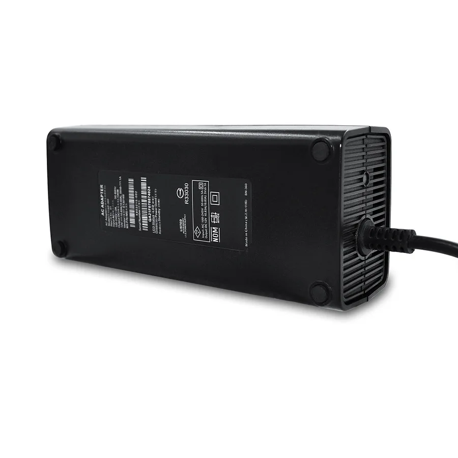 Adaptador de CA para Xboxes 360, cable de alimentación, cargador de repuesto para consola Xboxes 360 Slim, adaptador de cargador de 100-240V para UE/EE. UU. - imagen 5