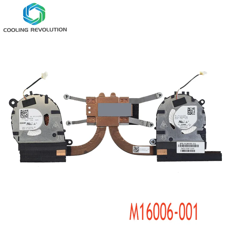 Ventilador disipador de calor de CPU para portátil HP EliteBook x360 1040 G7 M16006-001