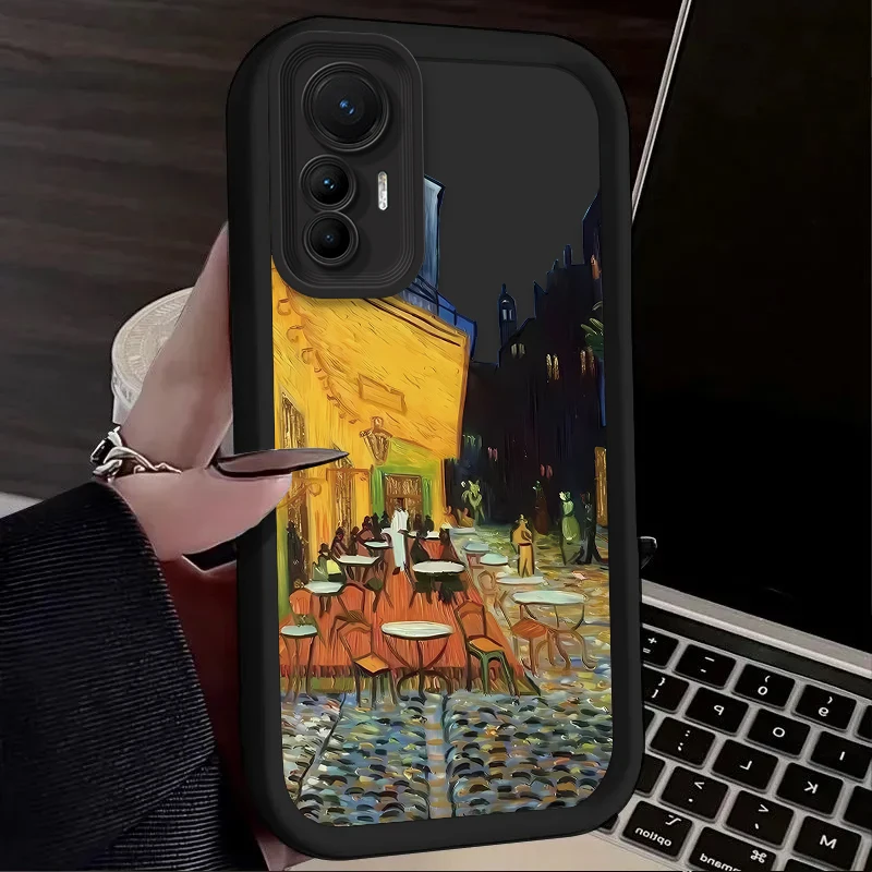 Caja de aceite de paisaje artístico Van Gogh para Xiaomi Poco X7 X6 X5 X3 NFC F7 F6 F5 F3 M7 M6 Pro 4G 5G Mi 12 11 Lite NE 5G 13T 12T 11T Pro - imagen 3