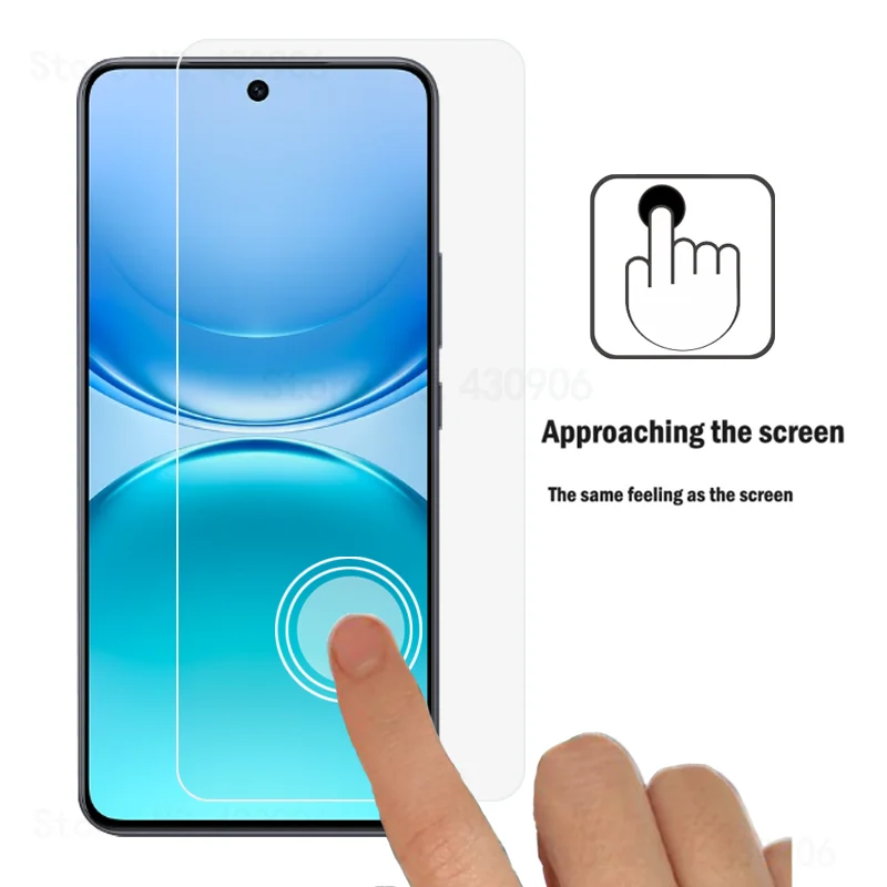 Para VIVO Y500 Protector de pantalla cobertura de pantalla completa para VIVO Y500 película de vidrio templado transparente de alta calidad 2.5D 9H - imagen 4
