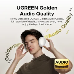UGREEN Studio Max2 Auriculares Inalámbricos Bluetooth 5.4 HiFi 80h