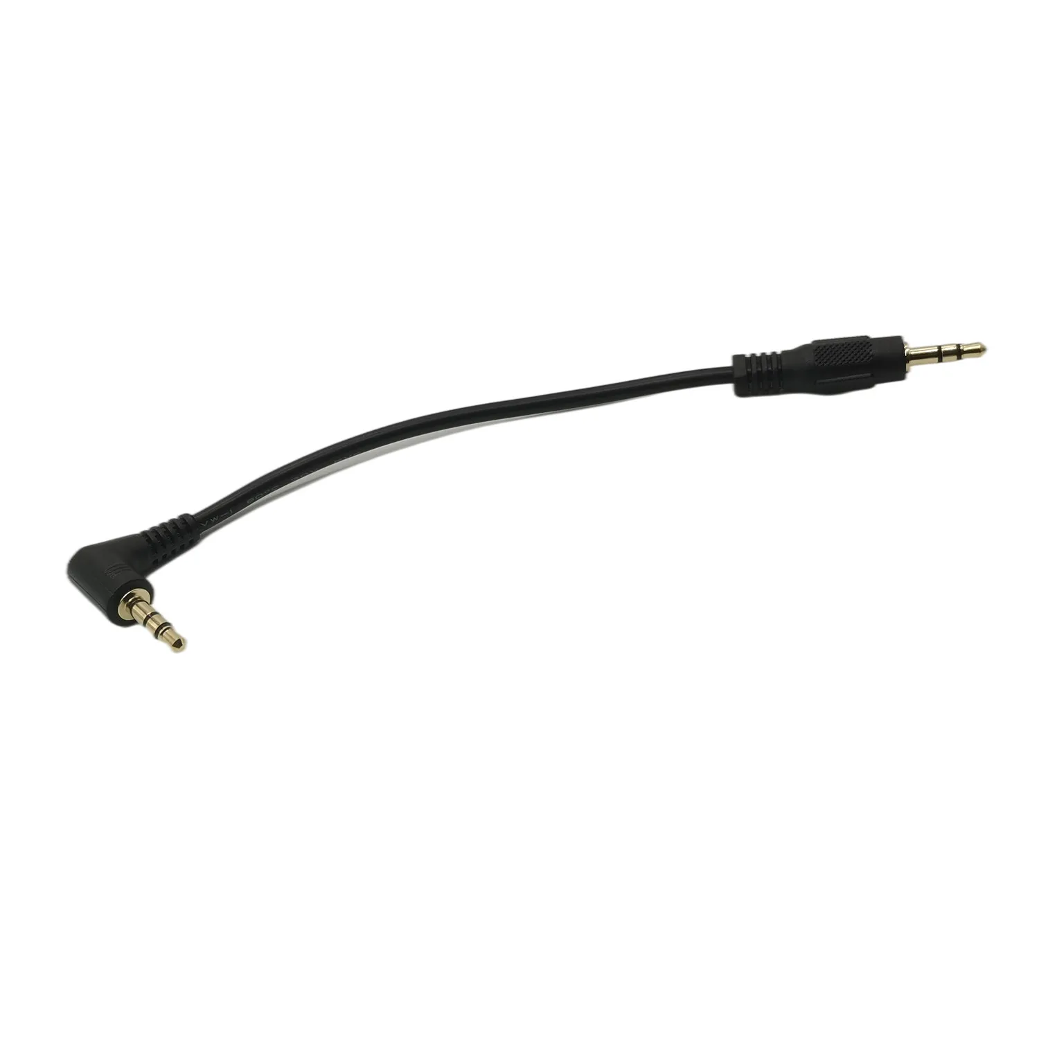 Cable de extensión de auriculares macho a macho de 90 grados en forma de L de 10cm y 3,5mm, adaptador de Audio para teléfono móvil MP3 en el coche - imagen 3