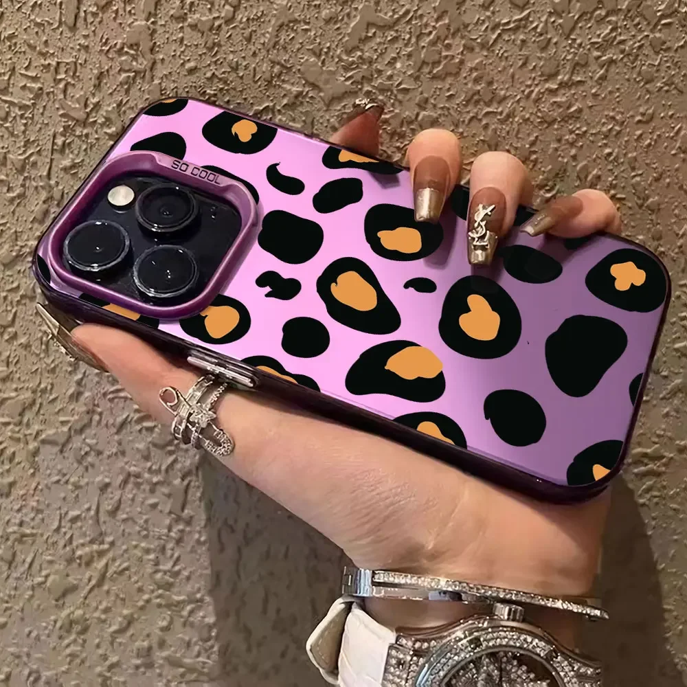 Funda a prueba de golpes para Realme Note 50 12 12X Lite Pro Plus 11X 8 7i 50i Prime Narzo N53 N55 N63 70X 60X 30A 20 Fundas de leopardo - imagen 5