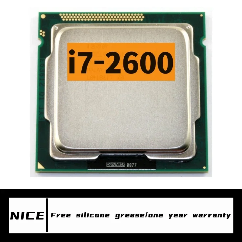 Core i7-2600 i7 2600 Procesador de CPU de cuatro núcleos de 3,4 GHz 8M 95W LGA 1155