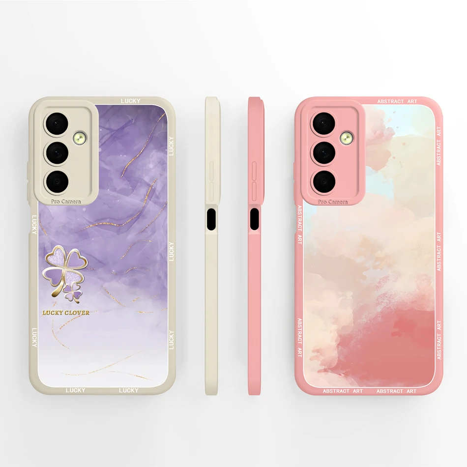 Para Samsung Galaxy F54 F56 F34 5G funda de teléfono bonita mariposa funda de silicona suave de alta calidad para GalaxyF 54 F 56 F 34 carcasa - imagen 2