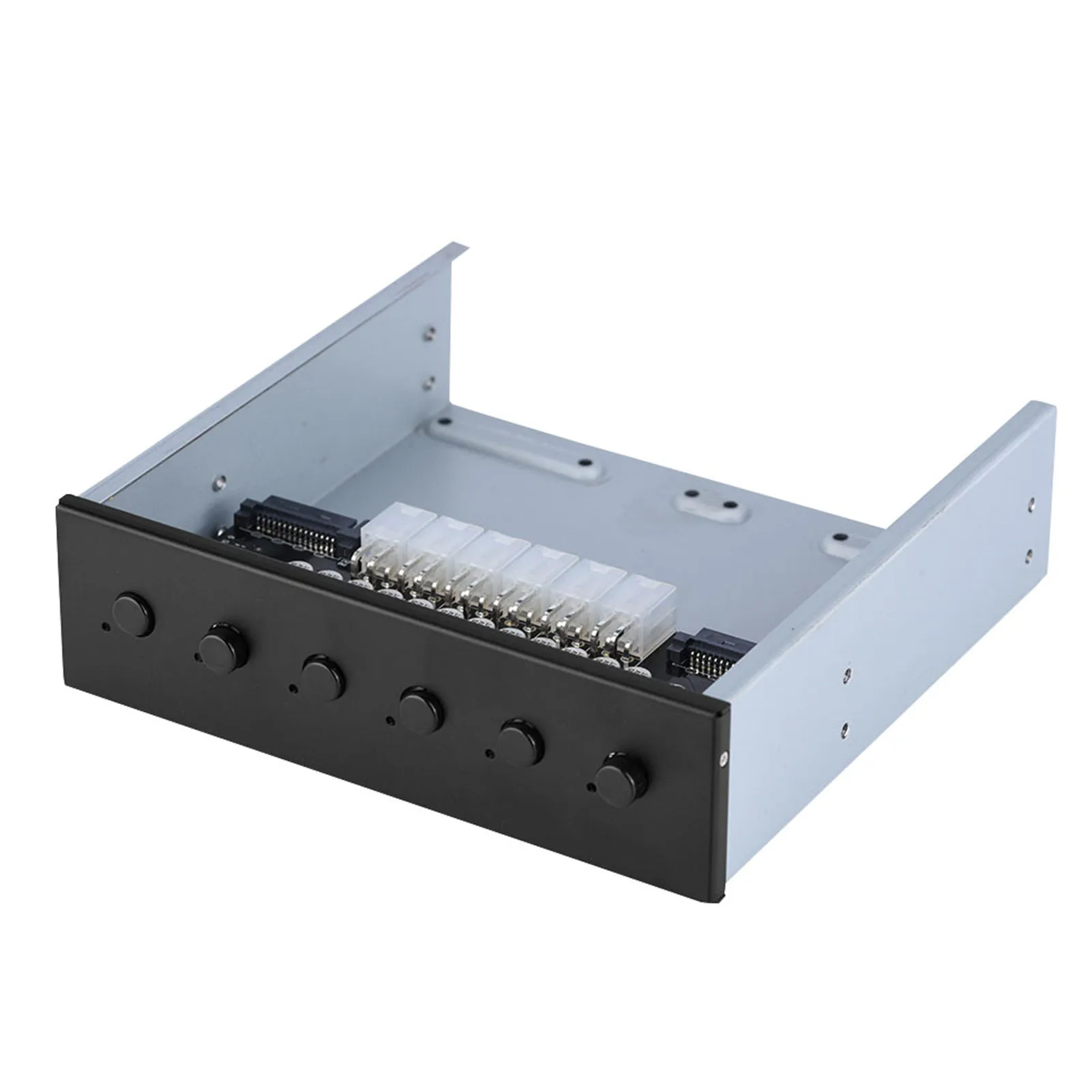 Panel frontal con 6 interruptores iluminados