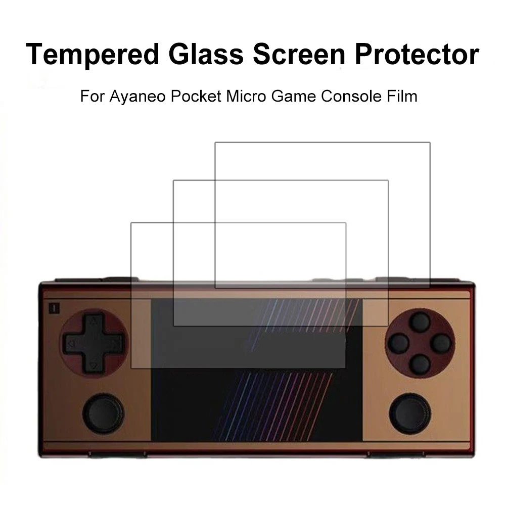 Protector de pantalla de vidrio templado para Ayaneo Pocket Micro 9H HD película de vidrio templado antiarañazos películas templadas antihuellas - imagen 2