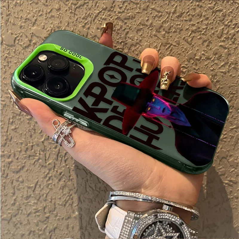 Funda de teléfono de PC para Samsung Galaxy A24 A33 A34 A14 A13 A23 A55 A15 A35 A25 A05 A05S 5G A54 A53 A32 A52 A52S K-POP Saja Boys Jinu - imagen 5