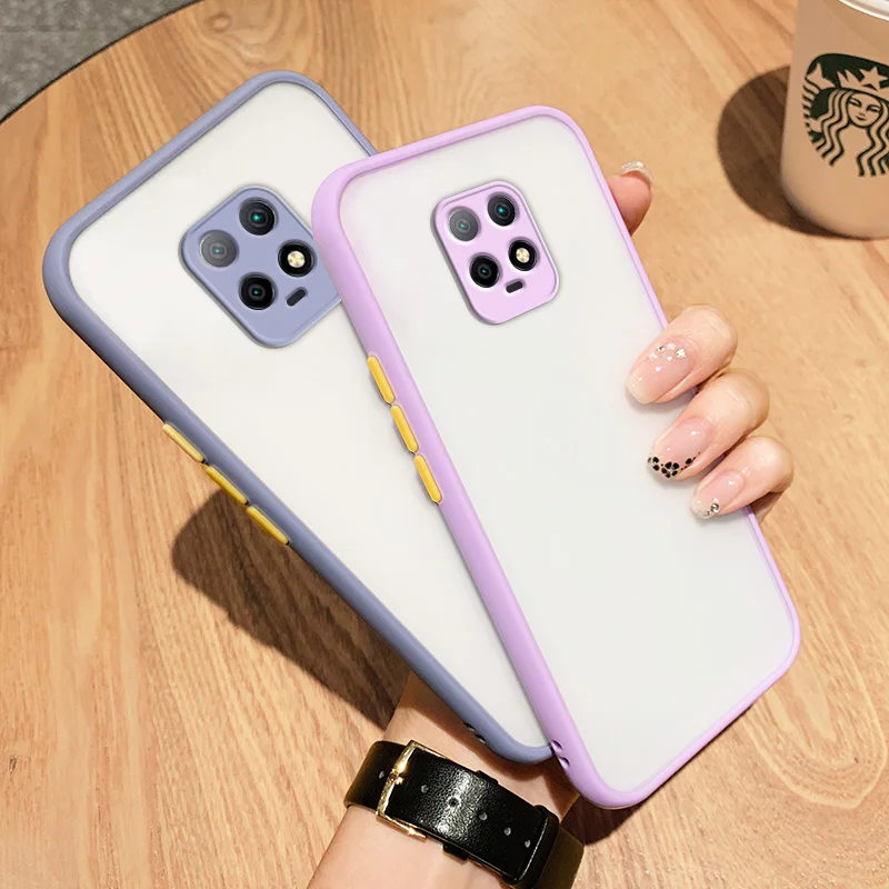 Funda duradera mate translúcida a prueba de golpes para Xiaomi Redmi Note 9 Pro 9s 10 10S 9A 9C Nfc Note 8 Pro funda con sensación de piel - imagen 5