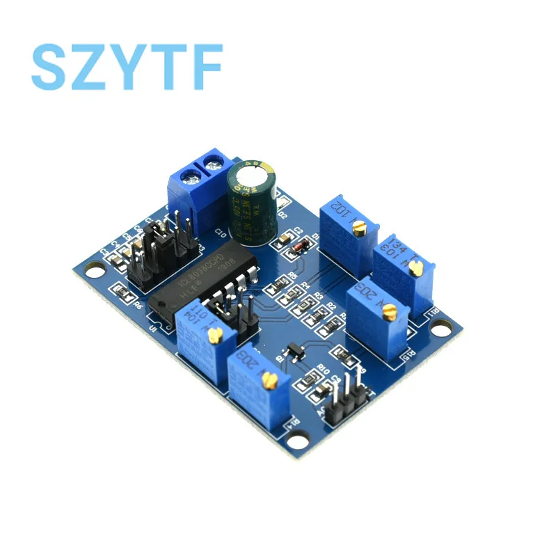 ICL8038 Fuente de señal de frecuencia media baja Generador de señal de forma de onda Módulo cuadrado de onda Triangular de onda sinusoidal - imagen 2
