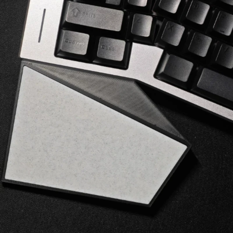 Reposamuñecas para teclado dividido, impresión 3D, reposamanos para teclado ergonómico personalizado para juegos, accesorios para teclado mecánico de oficina - imagen 3