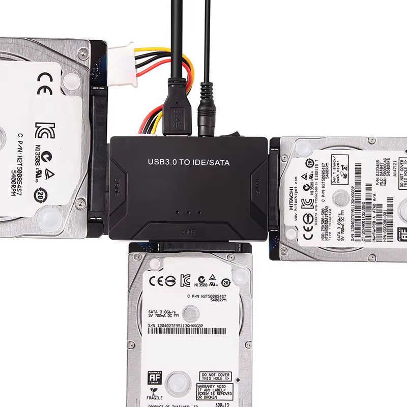 UTHAI E01 Adaptador USB 3.0 a SATA/IDE para HDD y SSD - universal