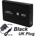 Black UK Plug