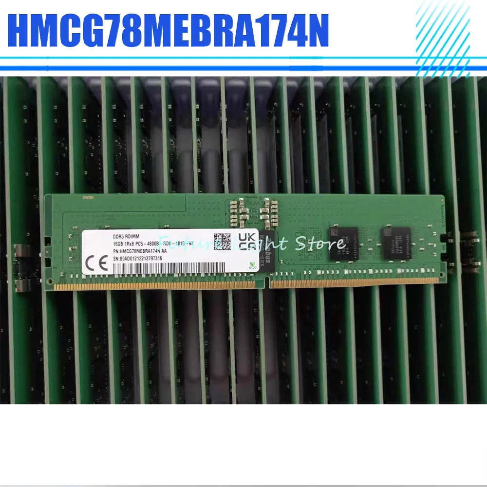 1 Uds. Para SK hynix 16GB 16G 1RX8 PC5-4800 DDR5 4800 memoria de servidor HMCG78MEBRA174N RAM - imagen 2
