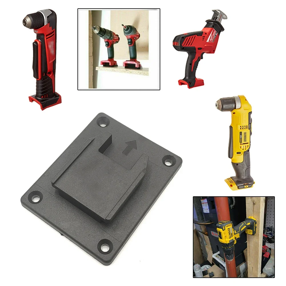Portaherramientas para taladro Dewalt 14,4 V 18V 20V con 4 clavos de montaje soporte de herramientas apto para colgador de herramientas Milwaukee M18 18V - imagen 2