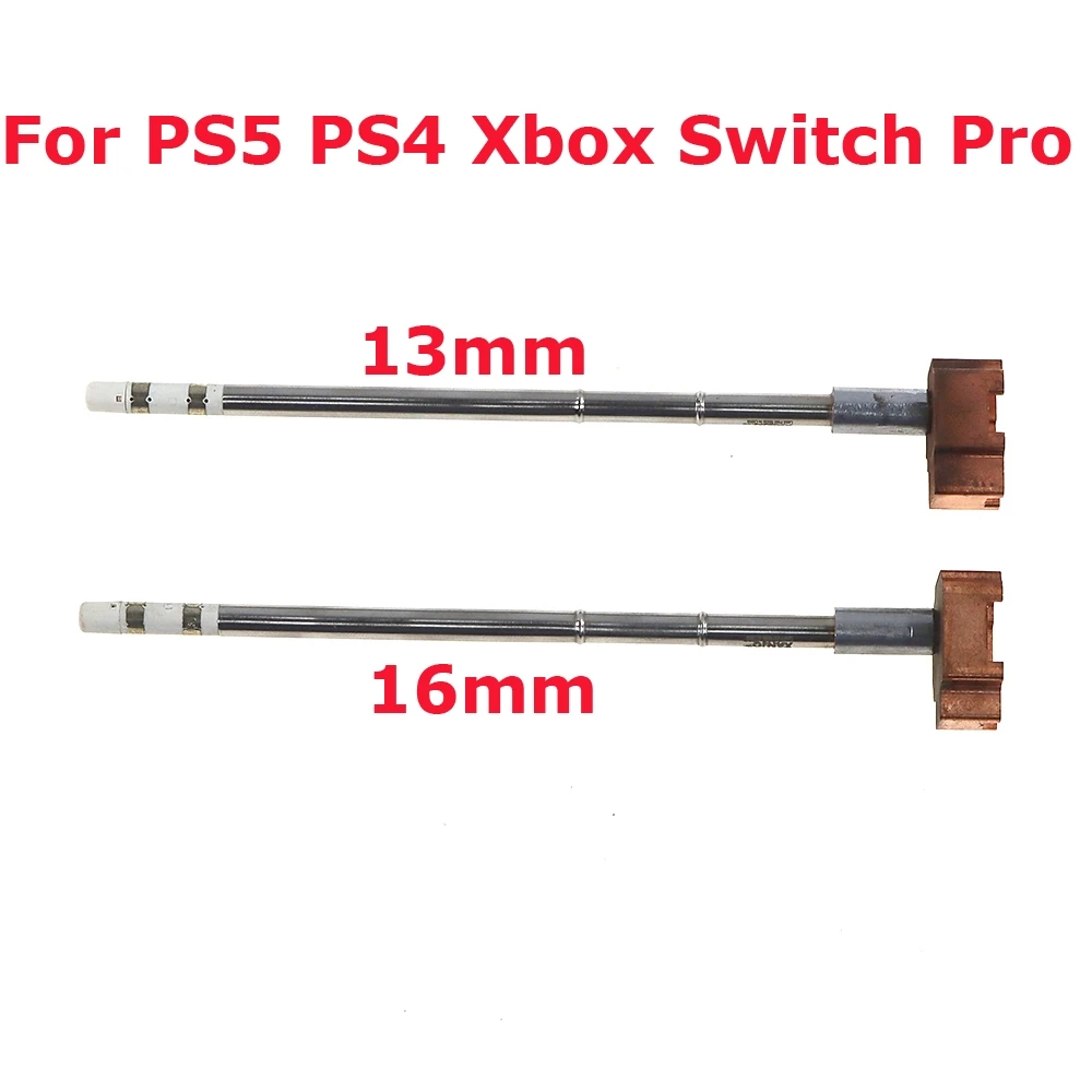 1 Juego de Joystick extraíble especial de 13mm y 16mm, punta de pistola para soldar, núcleo de calefacción T12 para PS5, PS4, Xbox Switch Pro, Joystick controlador