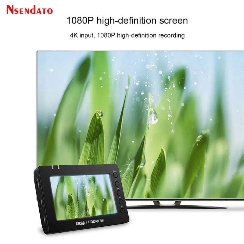 Ezcap278 HDDigi 4K HDMI USB grabadora vídeo Audio tarjeta de captura de juegos caja soporte reproducción tarjeta Micro SD flash USB para transmisión en vivo - imagen 3