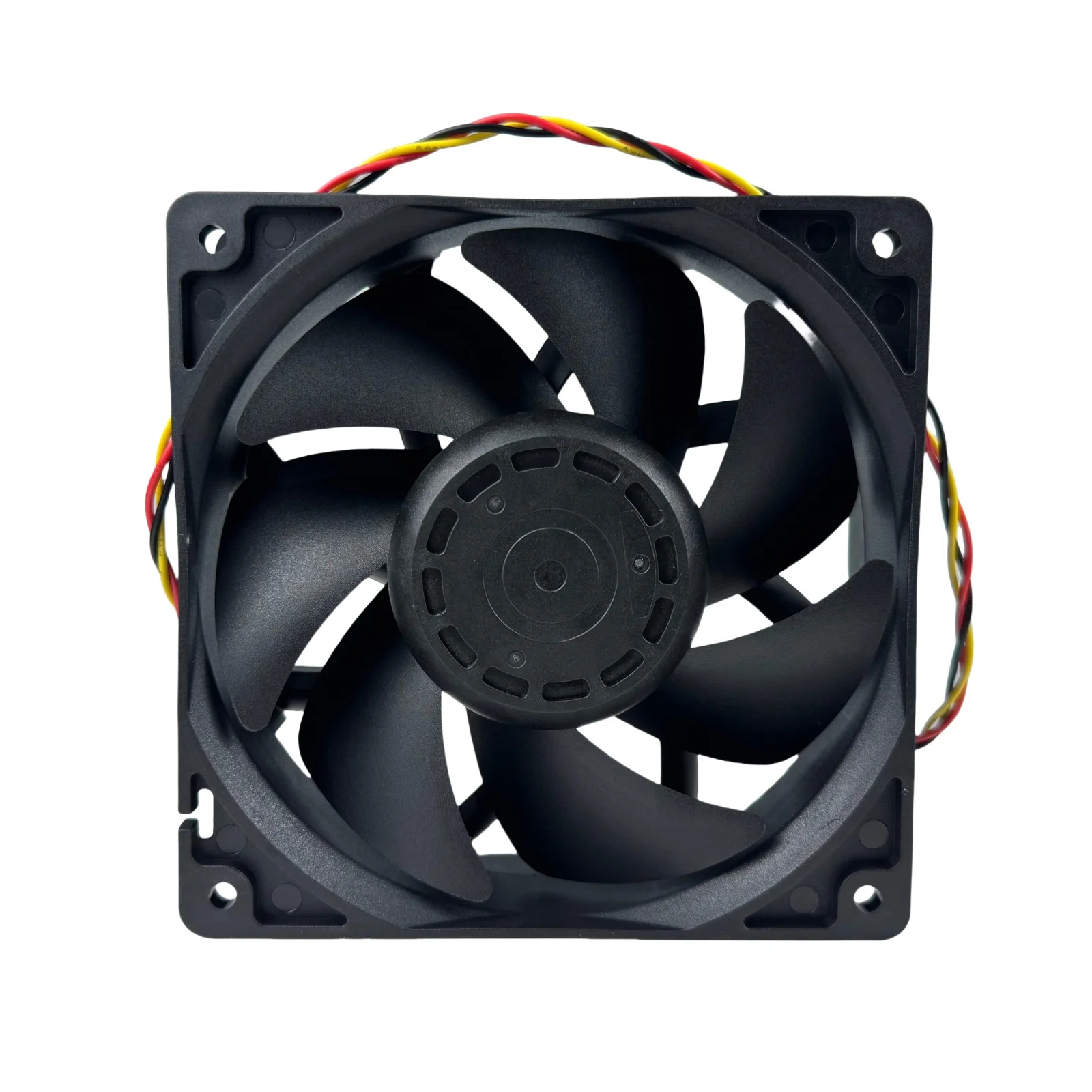 12038 Ventilador con rodamiento de bolas doble 120x120x38 mm - 12 V 0,40 A 3000 RPM 110 CFM 3 pines con refrigeración de señal de velocidad de RPM, servidor, industrial - imagen 5