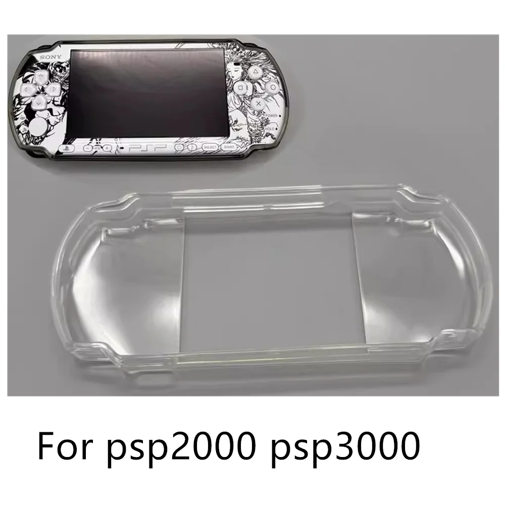 Funda de silicona TPU de alta calidad para Sony PlayStation portátil/PSP2000, funda protectora de cristal suave para consola de juegos