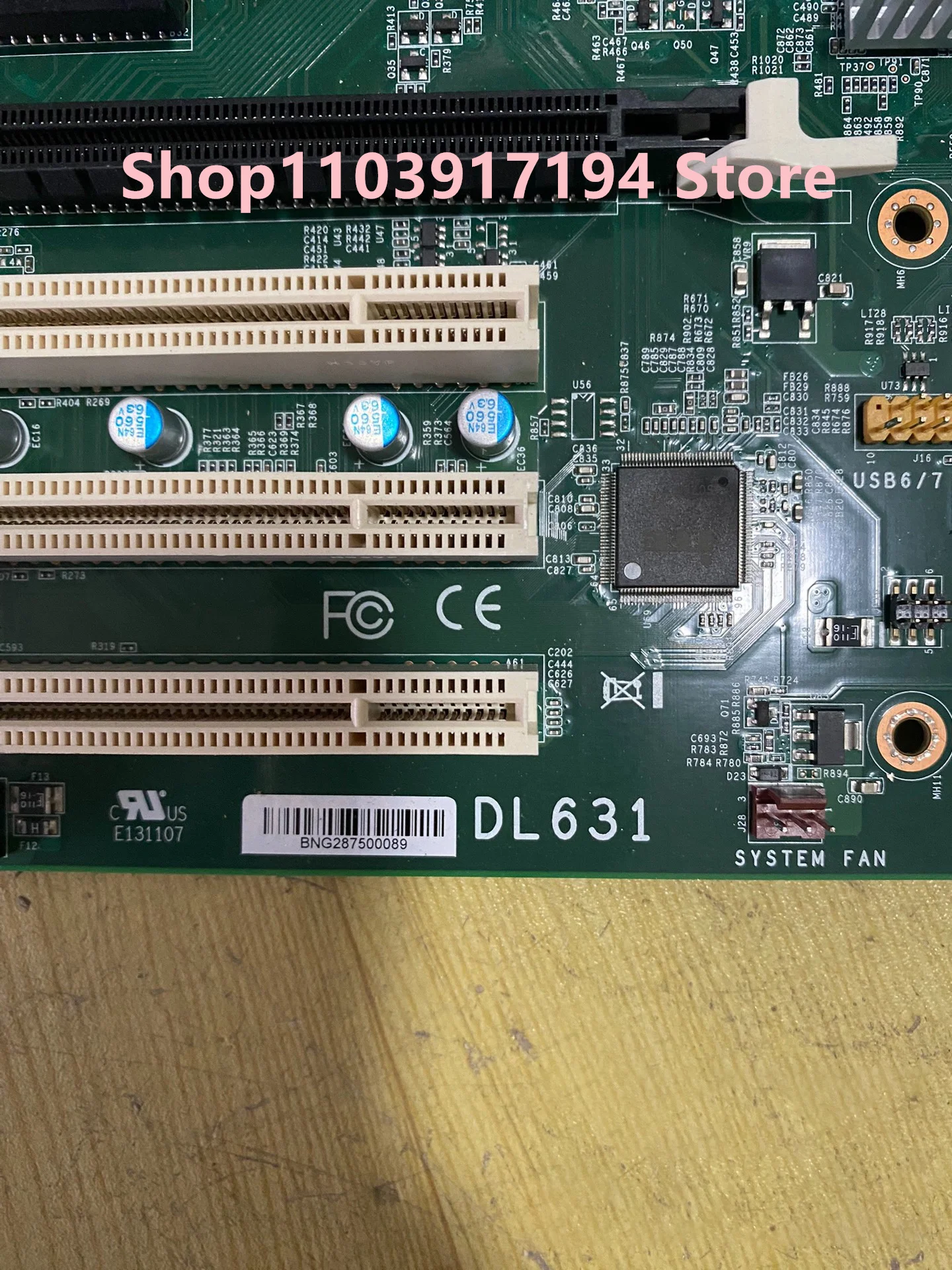 DL631 DL631-C226CRM Placa base de computadora industrial - imagen 2