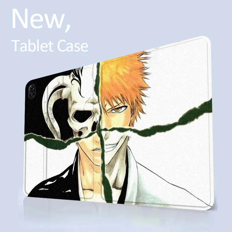 Bleach Anime Cool Shinigami para Honor Tab Pad MagicPad Tablet 6 7 8 9 10 13 V7 V8 X8a X9a X9 X8 GT GT2 Pro funda para tableta - imagen 5