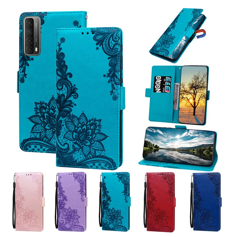 Funda de cuero con tapa para Huawei P Smart 2021, funda magnética con tarjetero para Huawei P Smart psmart 2021