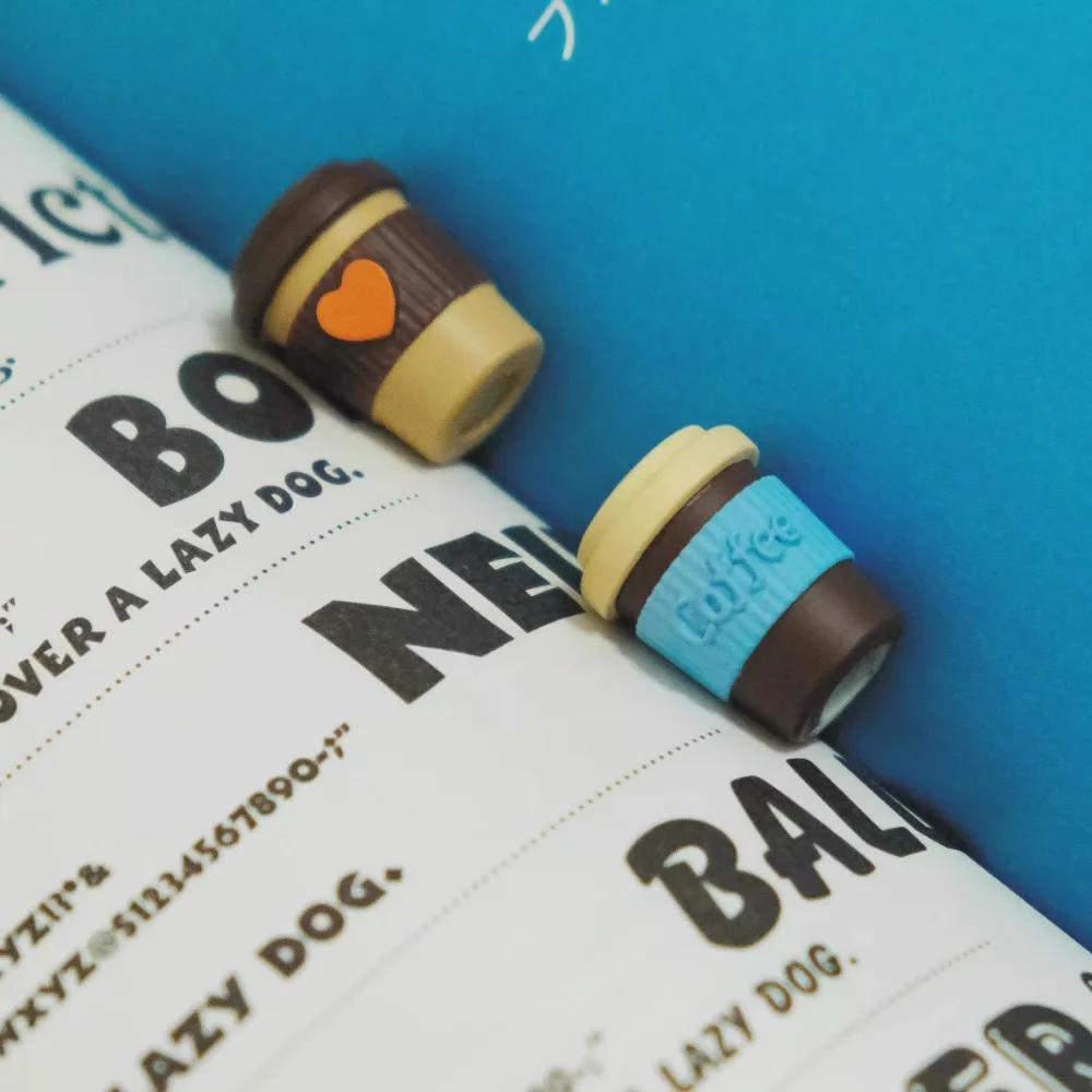 Tapa de teclado artesanal de resina personalizada, taza de café, tapa de teclado magnética, lindo Anime, Teclado mecánico Cherry Mx Switch - imagen 4