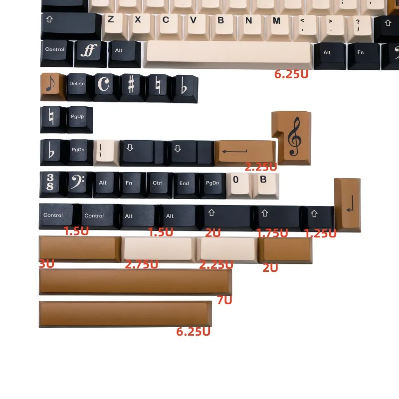 GMK Maestro Teclas Cherry PBT para teclado mecánico MX - imagen 2