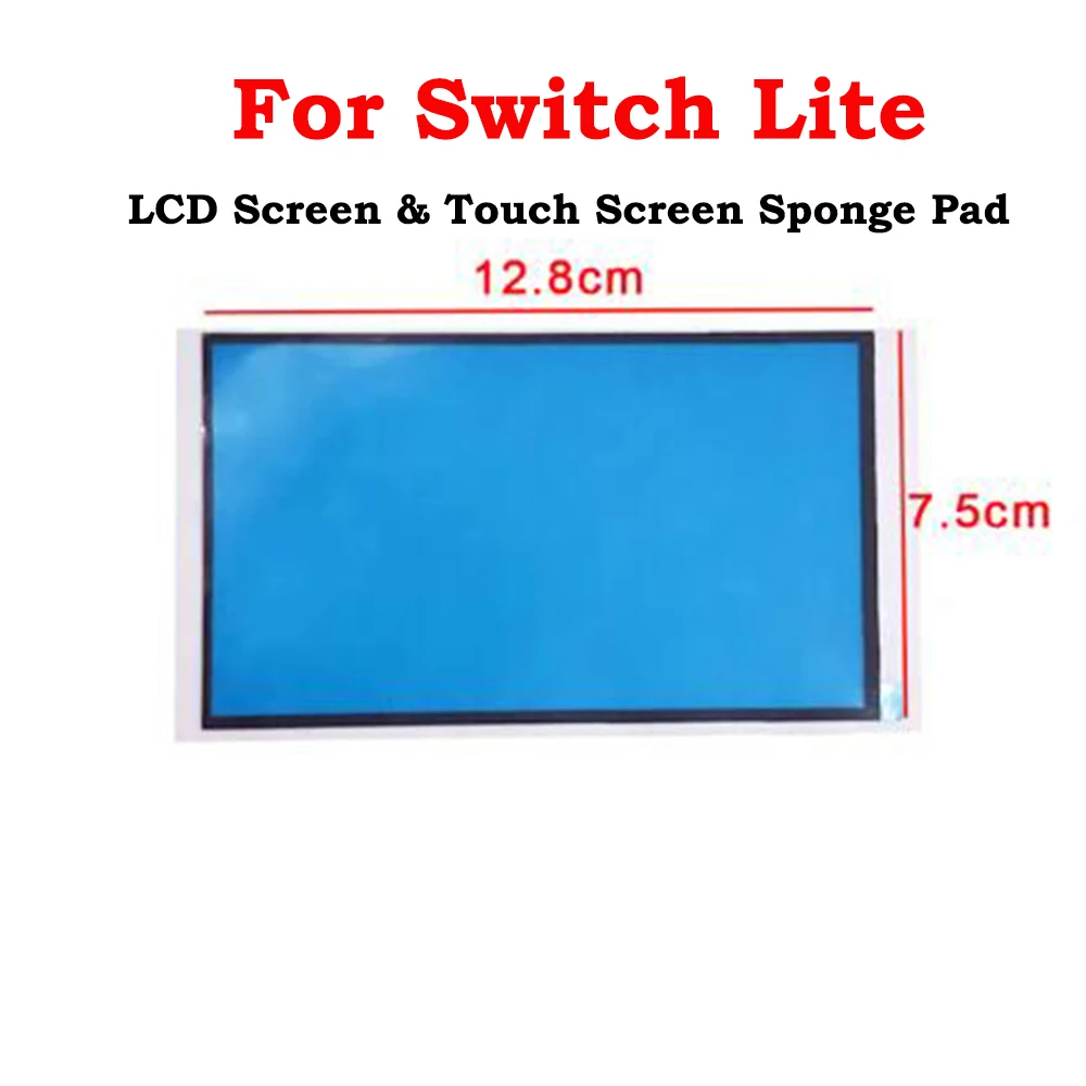 1 Uds. Para consola de interruptor pantalla LCD pantalla táctil esponja a prueba de polvo pegatina adhesiva de doble cara para Switch NS Lite - imagen 3