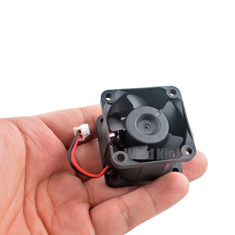 DXL1204UBNP(D) 4cm X 40mm Ventilador de enfriamiento con doble rodamiento de bolas DC12V 0.45A 2 pines para fuente de alimentación de servidor 1U/2U 40x40x28mm - imagen 5