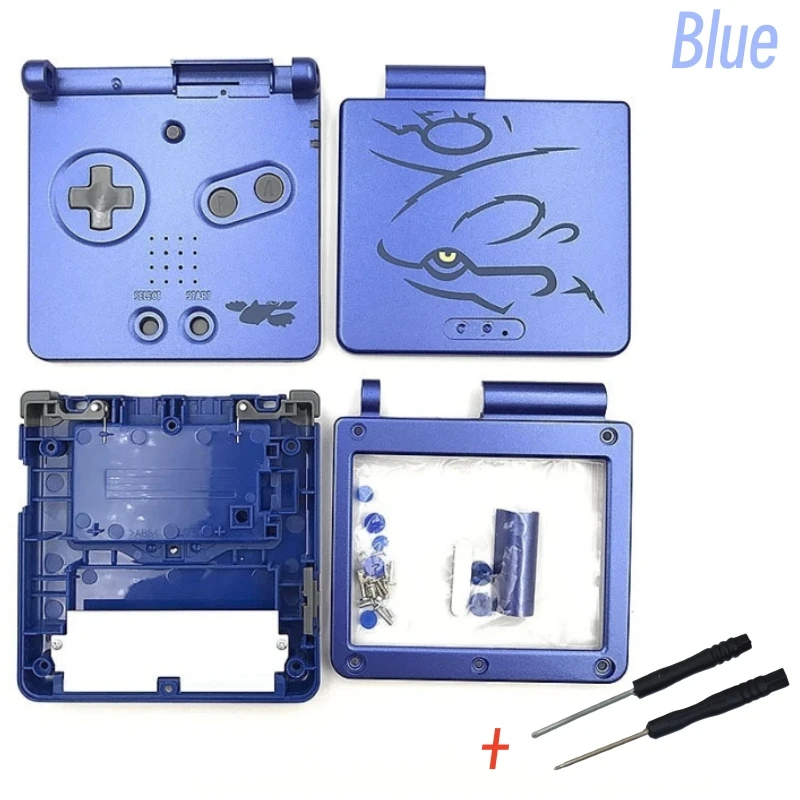 Funda DIY para GBA SP, funda carcasa para Gameboy Advance SP, carcasa de repuesto de reparación de edición limitada - imagen 4