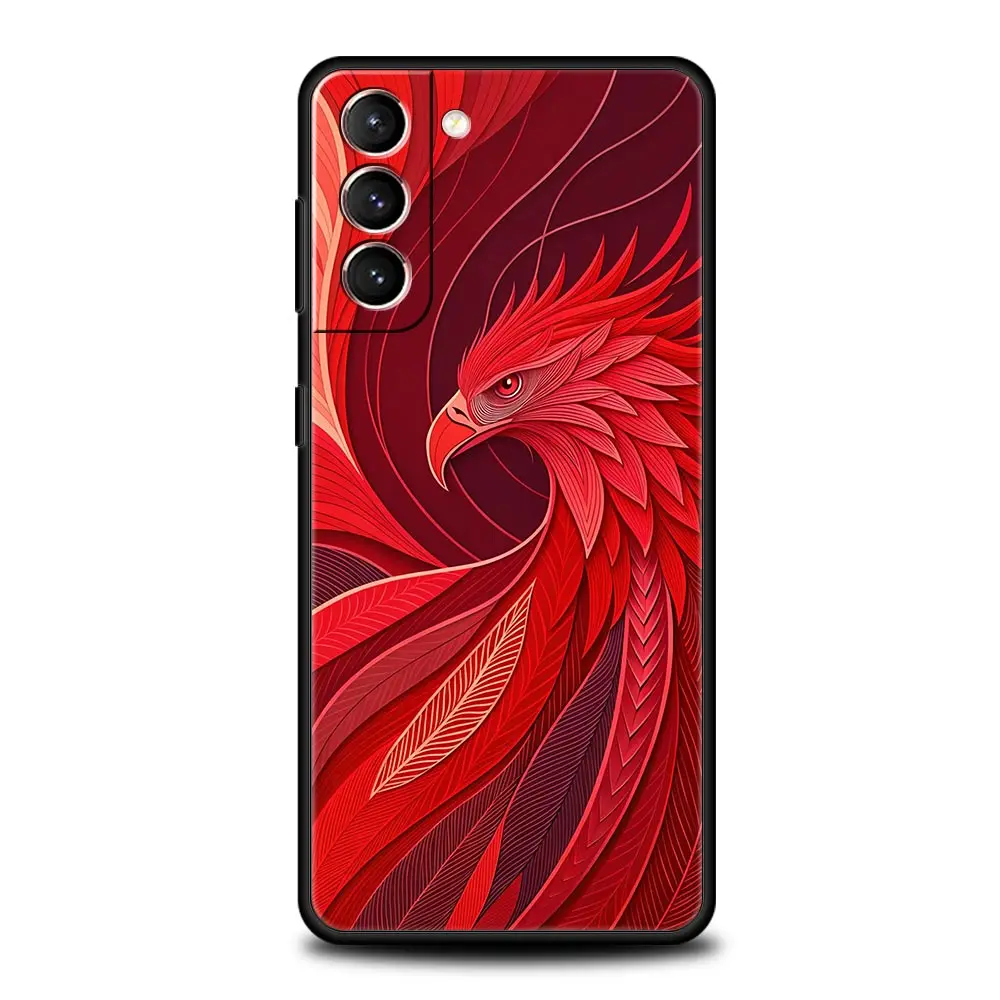 Funda de teléfono con bandera de Macedonia para Samsung Galaxy S25 Edge S24 S23 S22 S20 Ultra S21 FE 5G S10 Plus, funda suave de TPU - imagen 3