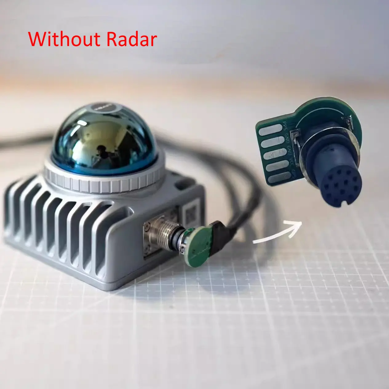 Livox Uno se divide en dos cables M12 enchufe de aviación codo de cabeza recta para Radar Mid360 Hap (TX) se puede personalizar - imagen 4