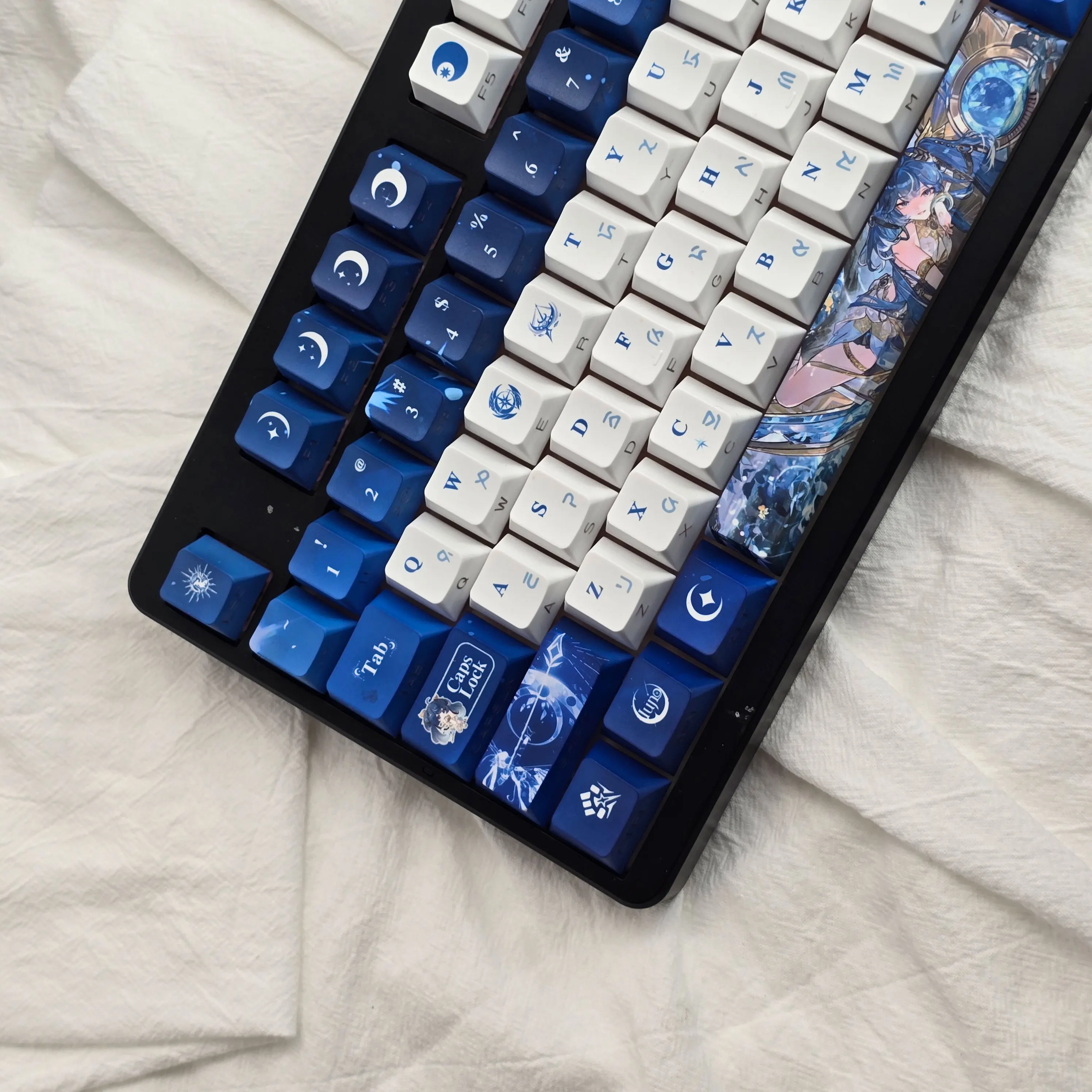 side Translucent key