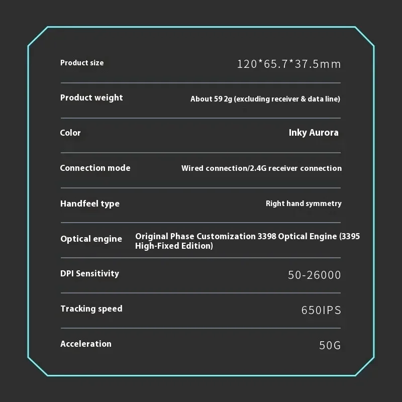 Rapoo-ratón inalámbrico Vt9 Air/Pro Mini Gamer, accesorio de Gamer para Pc, modo Dual, 4k, pata, 3398, ligero, Fps, para oficina - imagen 5