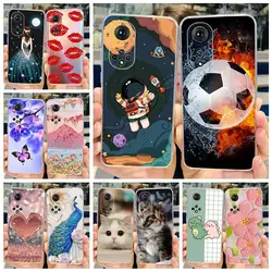 Funda de silicona blanda para teléfono Huawei Honor 50 Lite, cubierta pintada a la moda, parachoques para Honor 50 Pro, NTH-AN00