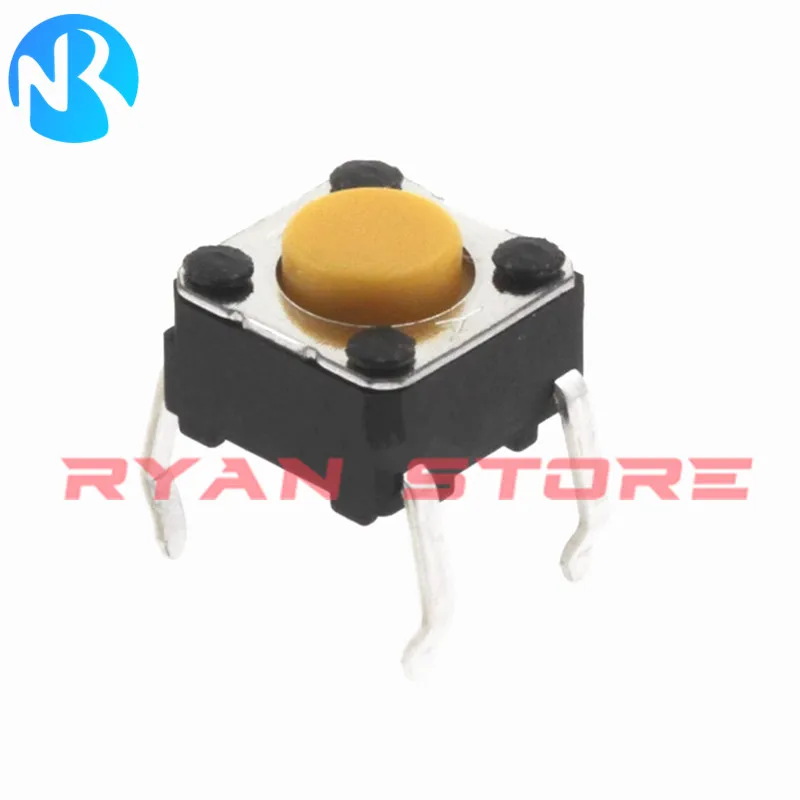 50 Uds 100% nuevo Original B3F botón de Interruptor táctil para luz B3F 1000 B3F-1002 B3F-1005 B3F 1022 B3F 1062 1072 6*6*4,3 MM 9,5 MM 5MM 7MM - imagen 5