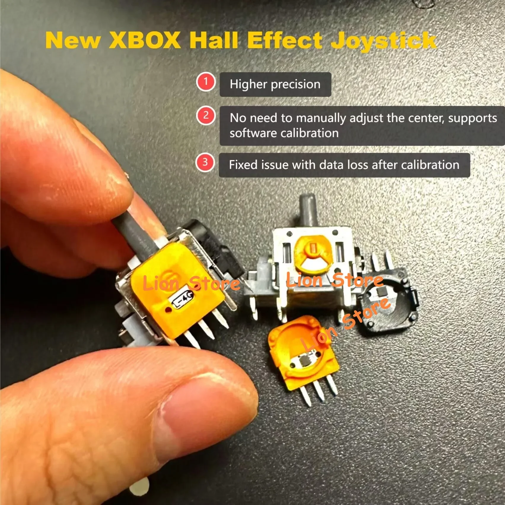 Nuevo Joystick de efecto Hall de alta precisión XBOX No es necesario ajustar manualmente el soporte central, calibración de artículos, fijación de pérdida de datos - imagen 2