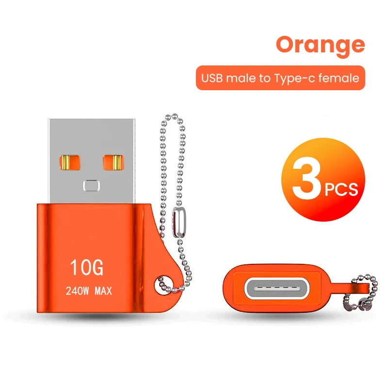 3PCS Orange