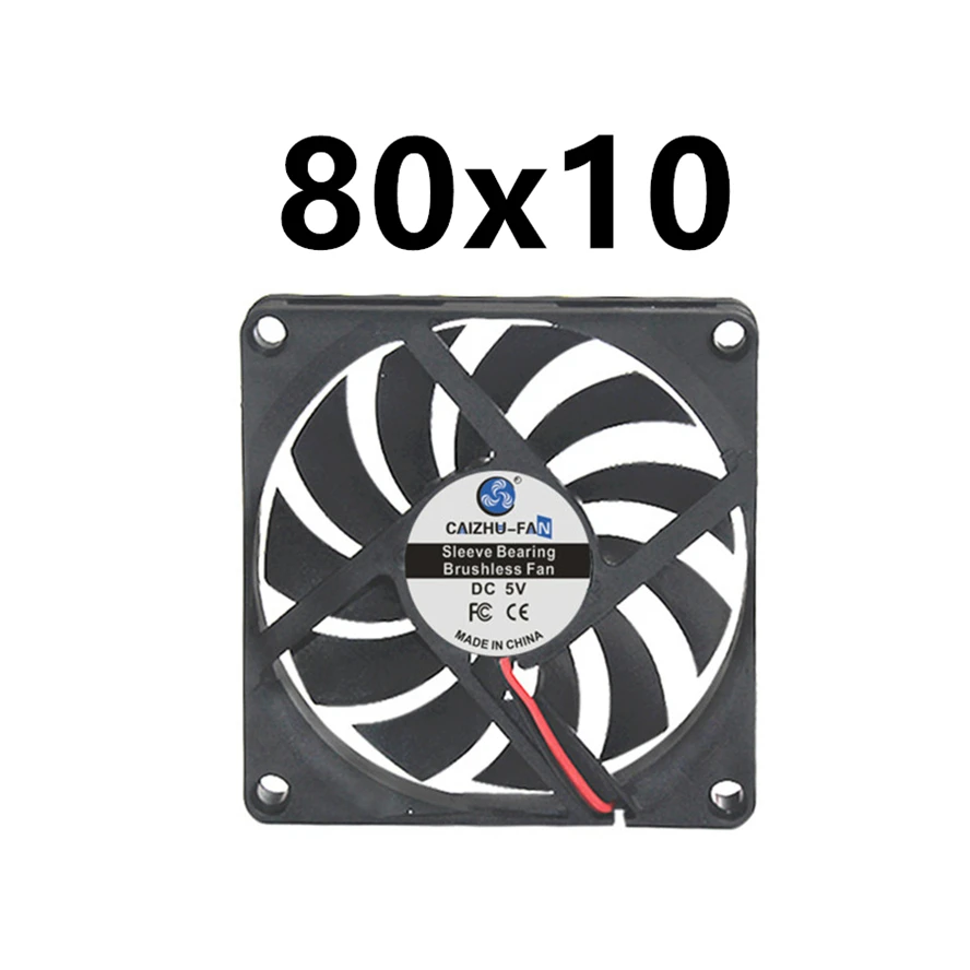 Ventilador USB Silencioso 40-120mm - Motor Brushless Bajo Ruido - imagen 2