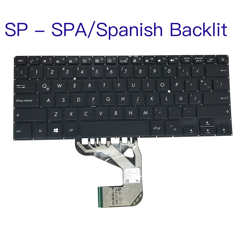 Teclado retroiluminado para ASUS VivoBook S406U, S406UA, V406U, K406U, K406U, X406, x406ua, UX406, ux406ua, 2P1SP13, nuevo - imagen 4