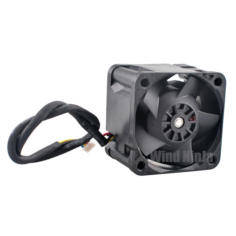 Ventilador de refrigeración de flujo Axial de alta velocidad W40S12BS1D5-07 4cm 40mm 40x40x28mm DC12V 1.05A ventilador de 4 pines para fuente de alimentación 1U 2U